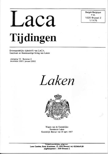 Kaft van Laca 2001-13-2